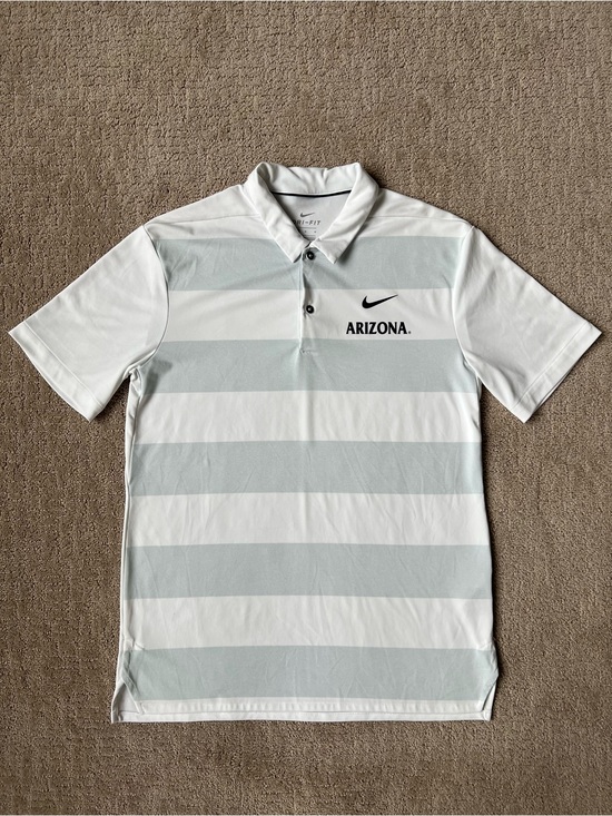 Nike Other - Nike Men’s University of Arizona Wildcats Striped Dri-Fit Golf Polo